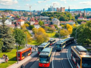 Jak zaplanować tydzień bez auta: wybór kierunku, noclegi i transport publiczny krok po kroku