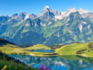 Ogólny pogląd na Tatry